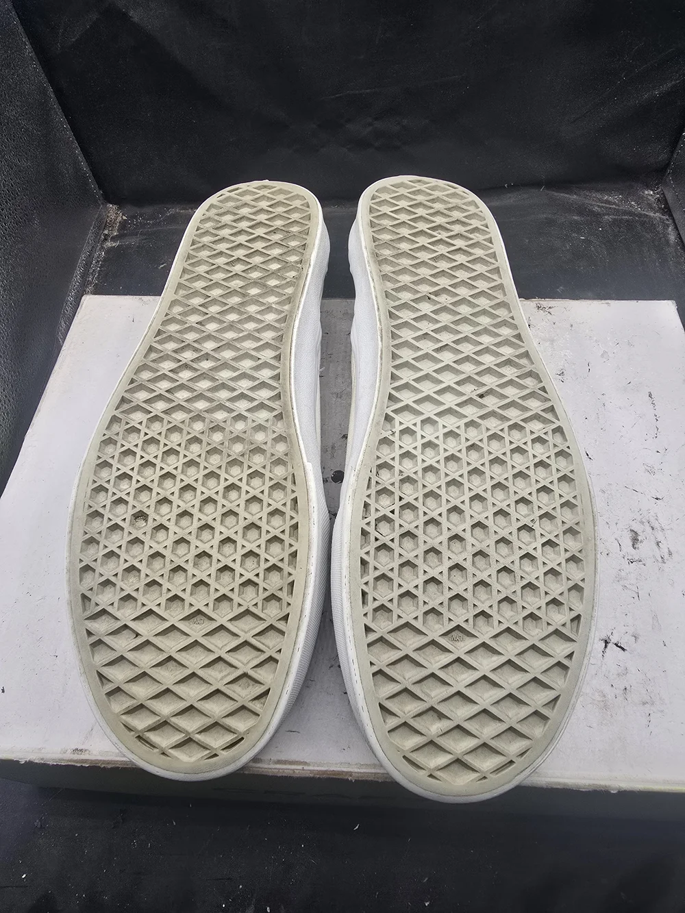 Vans Classic Slip-On Canvas Sneakers - Off-White